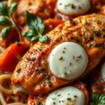 Garlic Tomato Chicken with Mozzarellaingredients