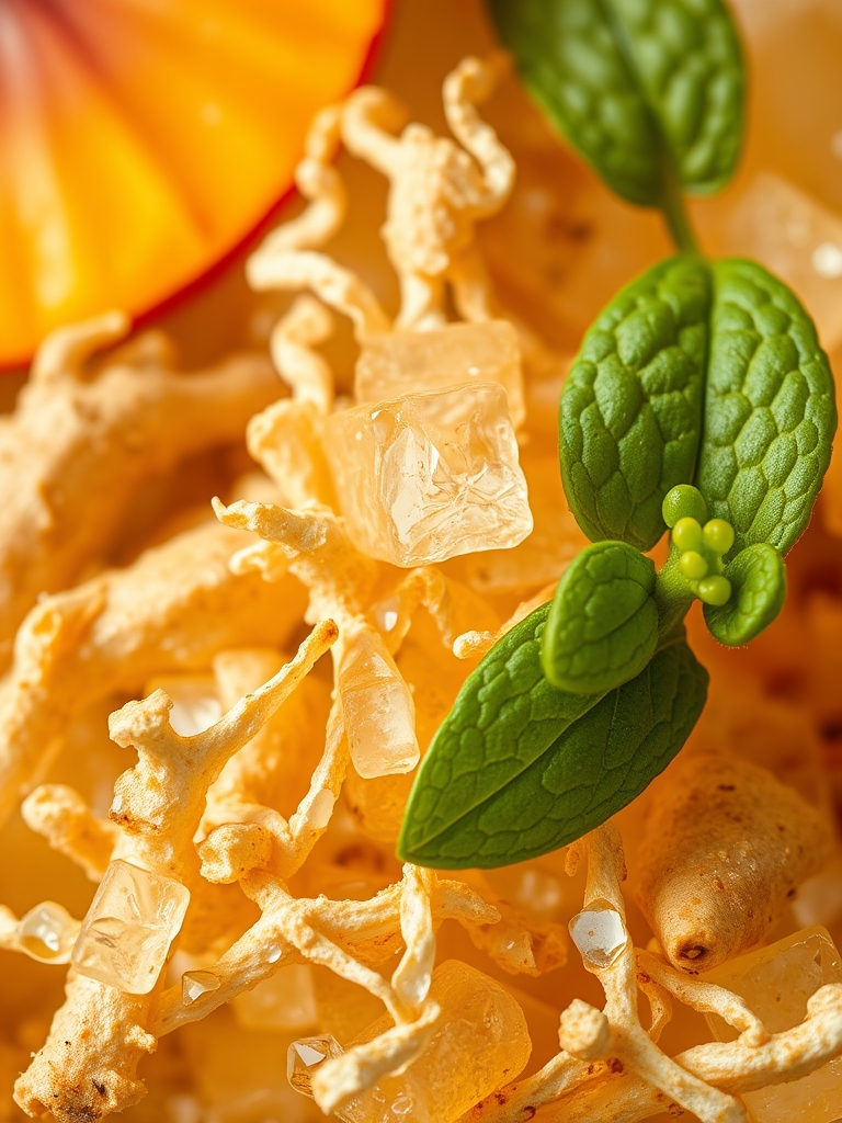 Ginger Peach Sparkler Ingredients