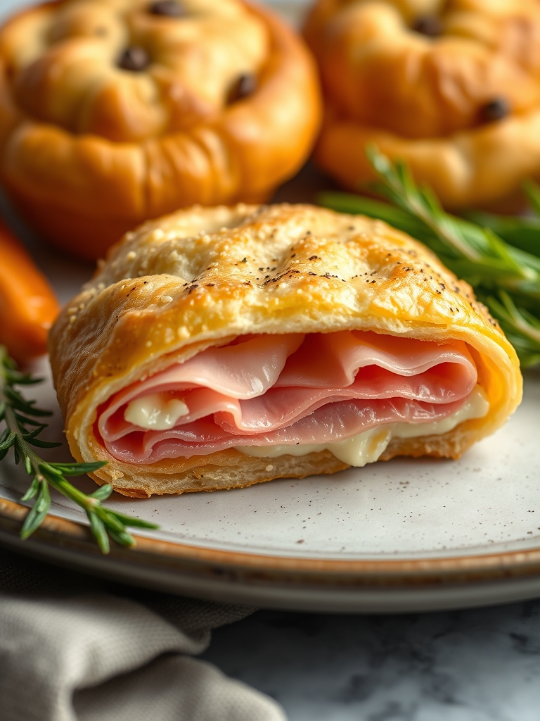 Ham Cheese Puff Pastry