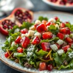 Healthy Winter Salad with Pomegranate