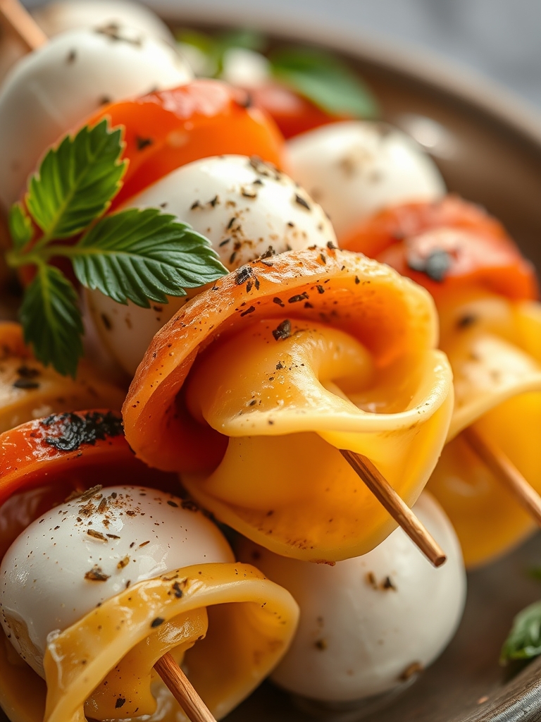 Italian Antipasto Skewers Ingredients