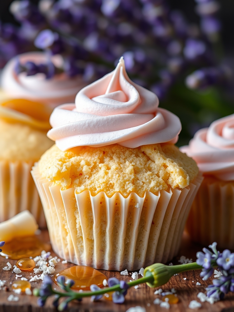 Lavender Honey Cupcakes ingredients 1