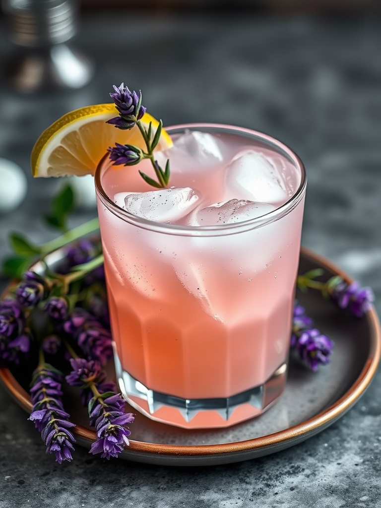 Lavender Vanilla Cream Soda Mocktail