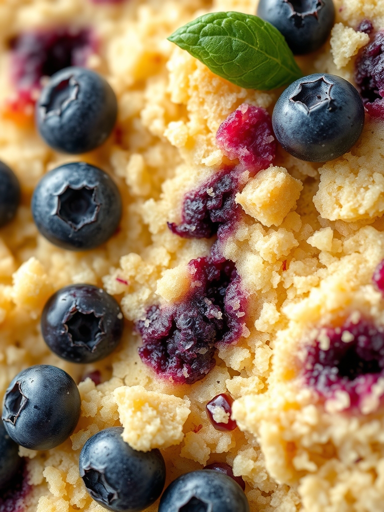 Lemon Blueberry Bundt Cake ingredients 2