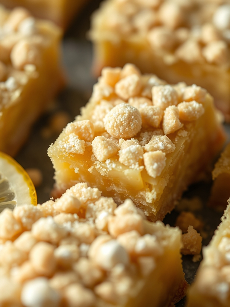 Lemon Crumb Bars Ingredients