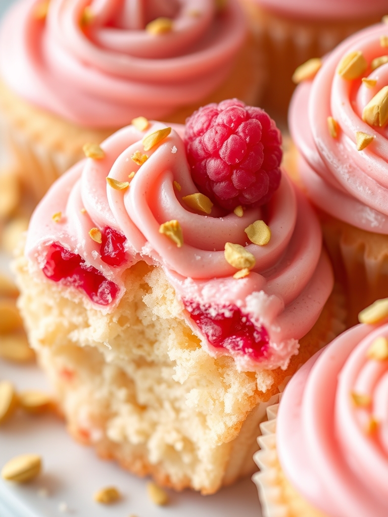 Lemon Raspberry Pistachio Cupcakes Ingredients
