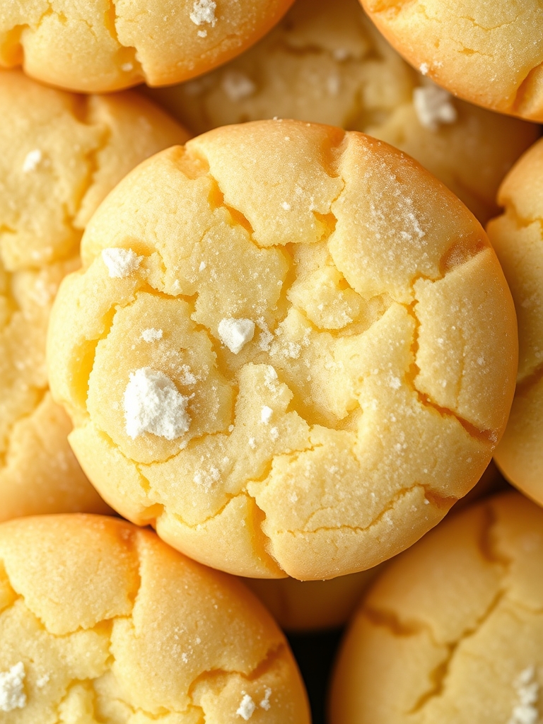 Lemon Sugar Cookies Recipe ingredients