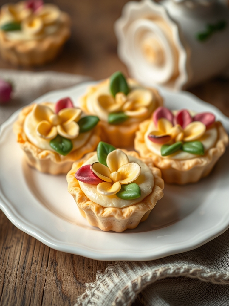 Mini Flower Pies