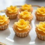 Mini Lemon Flower Tarts