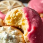 Moist Lemon Cookies with Raspberry Frostingingredients