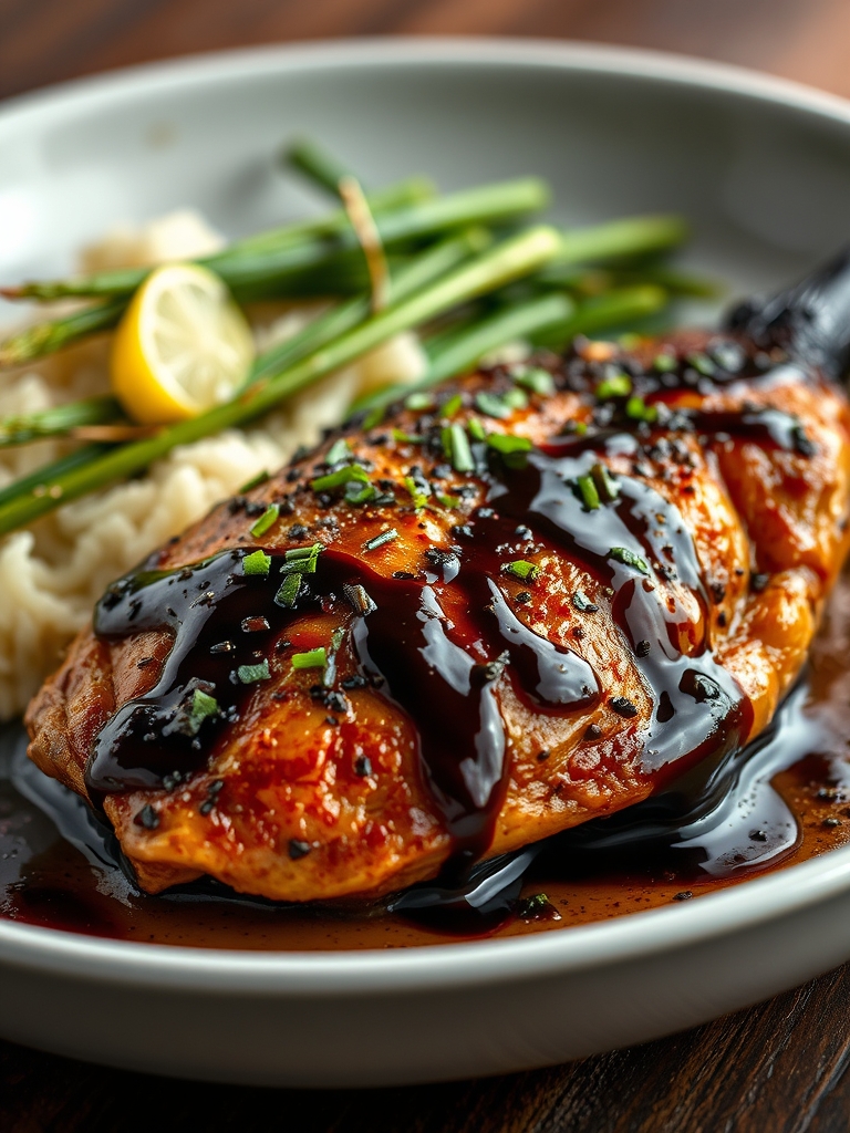 Welcome To SLOWCROCKPOT 1 One Pan Balsamic Chicken