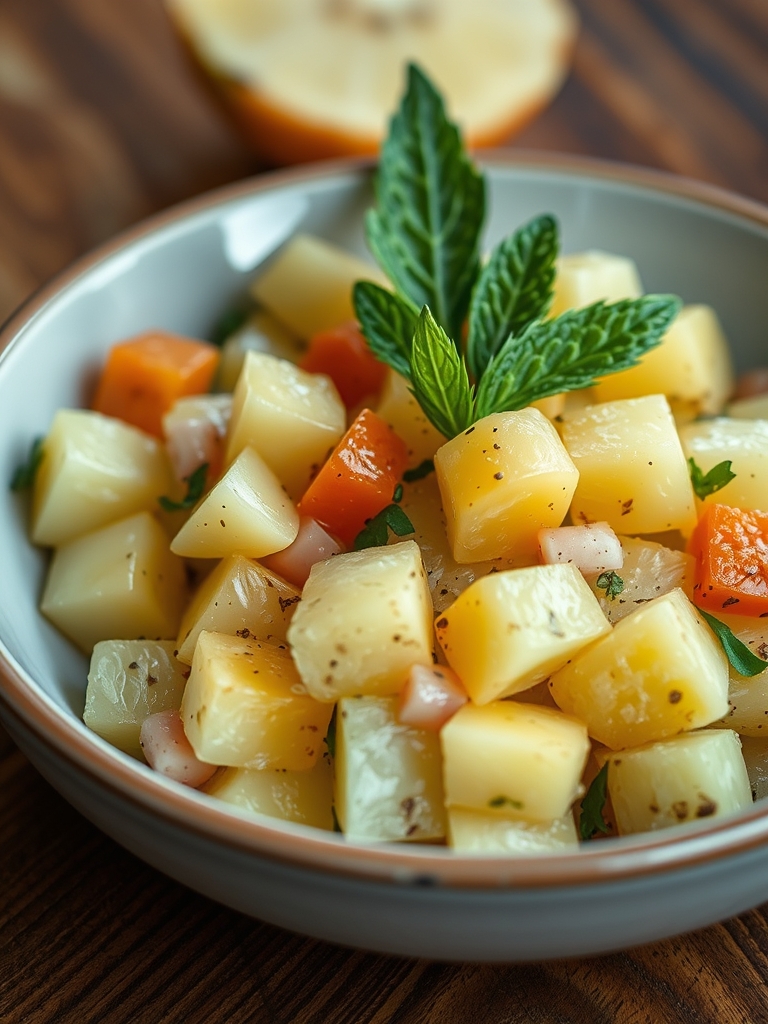 Pineapple Cucumber Salad