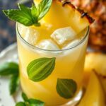 Pineapple and Basil Smash Cocktail Recipe