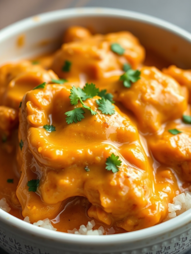 Quick Easy Homemade Butter Chicken Recipe ingredients