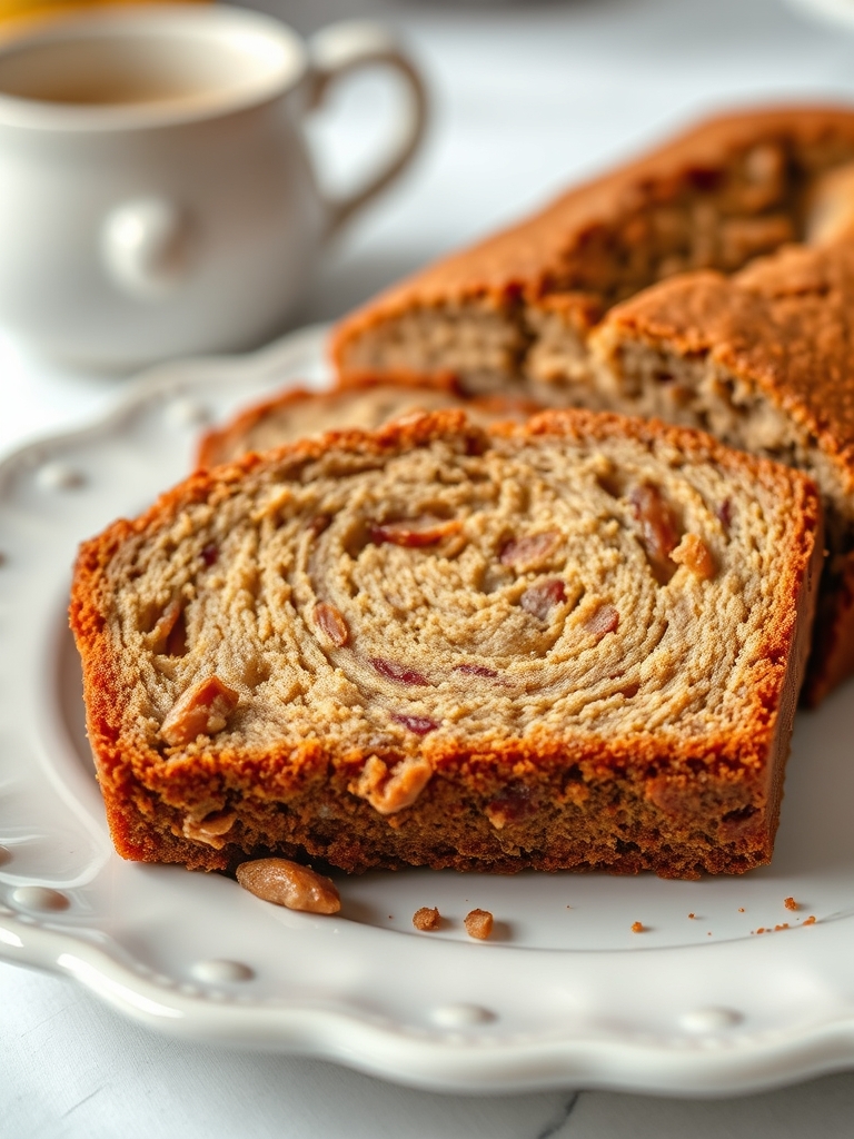 Rhubarb Banana Bread