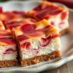 Rhubarb Cheesecake Squares Recipe