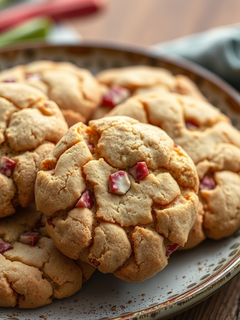 Rhubarb Cookies