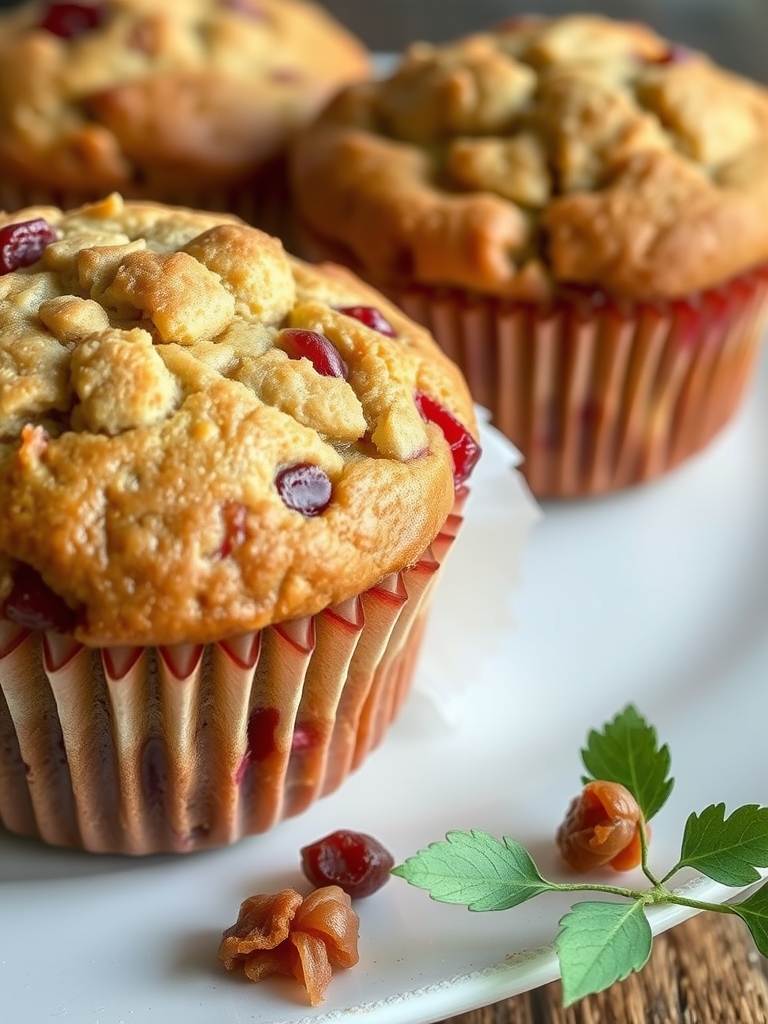 Rhubarb Muffins