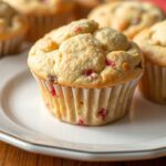 Rhubarb Sour Cream Muffins