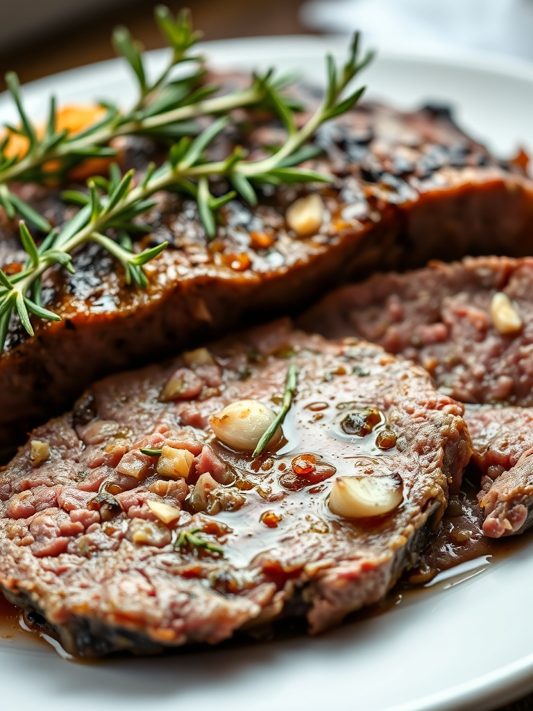 Rosemary and Garlic Roast Beef