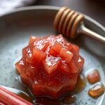 Small Batch Honey Rhubarb Ginger Jam