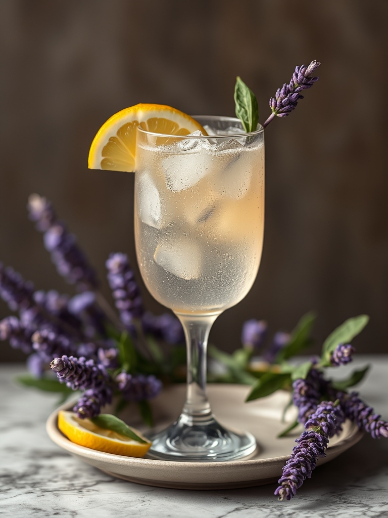 Sparkling Lavender Lemonade