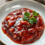 Spiced Rhubarb Steak Sauce