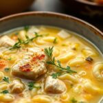 Spring Lemon Chicken Orzo Soup Recipe