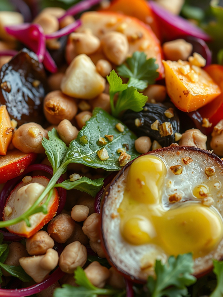 Spring Root Vegetable Salad with Pistachio Vinaigrette ingredients