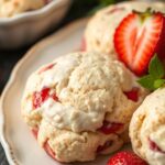 Strawberries and Cream Scones