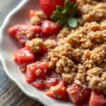 Strawberry Rhubarb Crisp