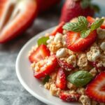Sweet & Savory Strawberry Crunch Salad