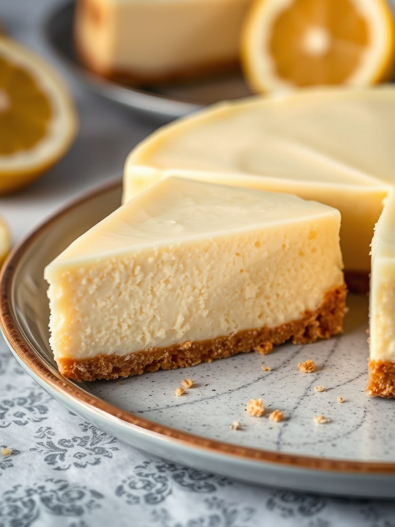 Ultimate Creamy Lemon Cheesecake