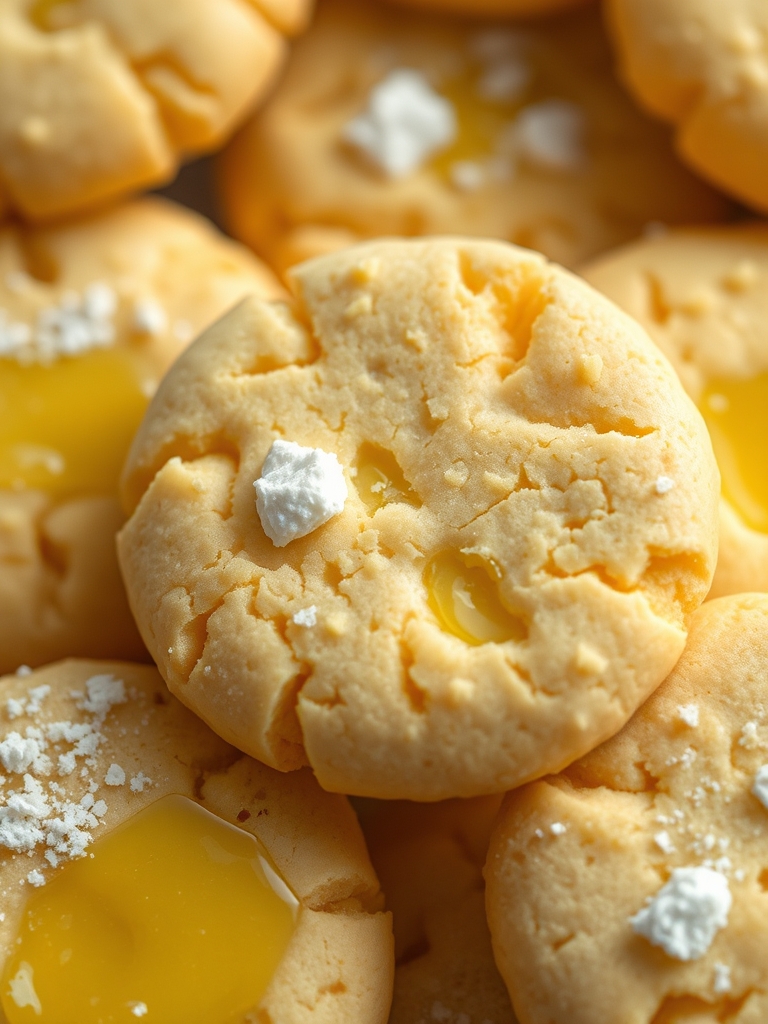 Vegan Lemon Curd Shortbread Cookies Ingredients