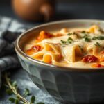 White Lasagna Soup