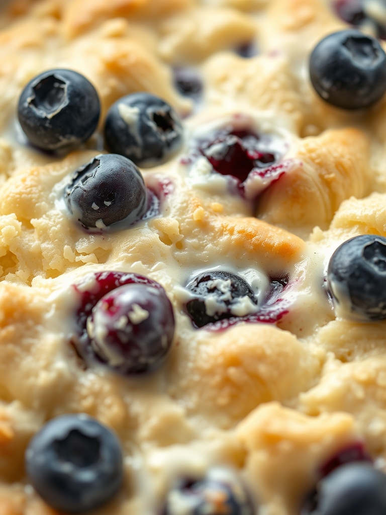 Blueberry Cream Cheese Croissant Casserole: 5 Easy Steps to Brunch Bliss 3 Blueberry Cream Cheese Croissant Casserole ingredients