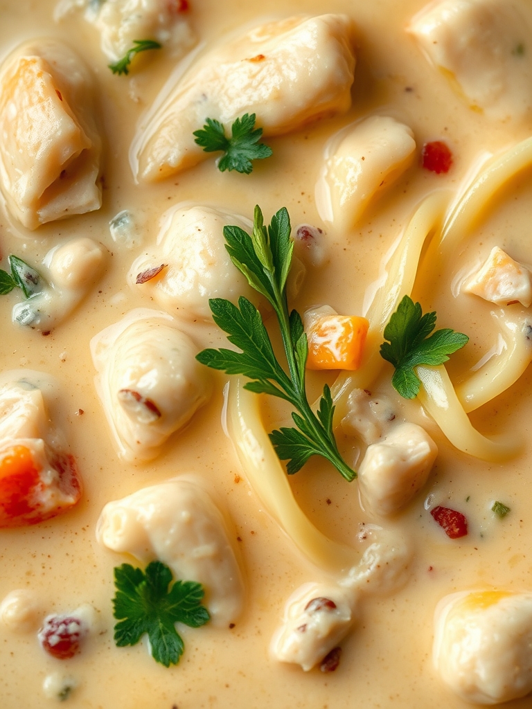 Creamy Chicken Alfredo Soup: 7 Secrets to the Best Bowl Ever! 3 Creamy Chicken Alfredo Soup ingredients