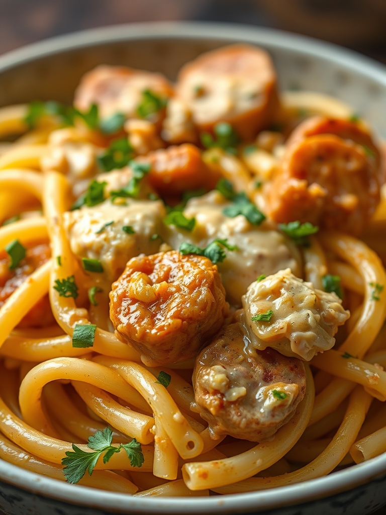 Creamy Pepper Jack Chicken & Sausage Pasta: 5 Reasons It's Your New Go-To Meal! 3 Creamy Pepper Jack Chicken & Sausage Pasta Ingredients