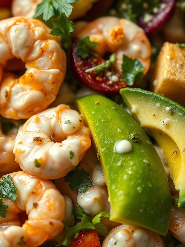 Creamy Shrimp and Avocado Salad: 5 Reasons This Recipe Is a Must-Try 3 Creamy Shrimp and Avocado Salad ingredients