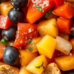 Fruit Salsa with Cinnamon Sugar Tortilla Chipsingredients