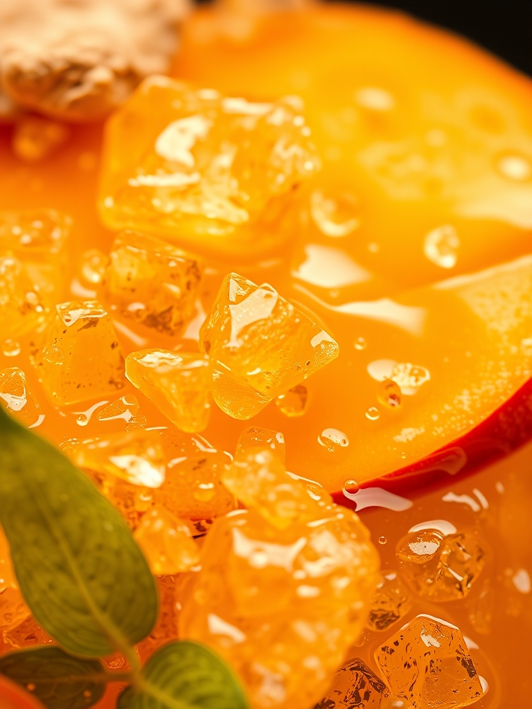 Ginger Peach Sparkler ingredients 1