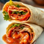 Gourmet BLT Wraps with Secret Sauce