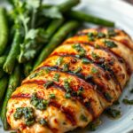 Grilled Salsa Verde Pepper Jack Chicken Recipe