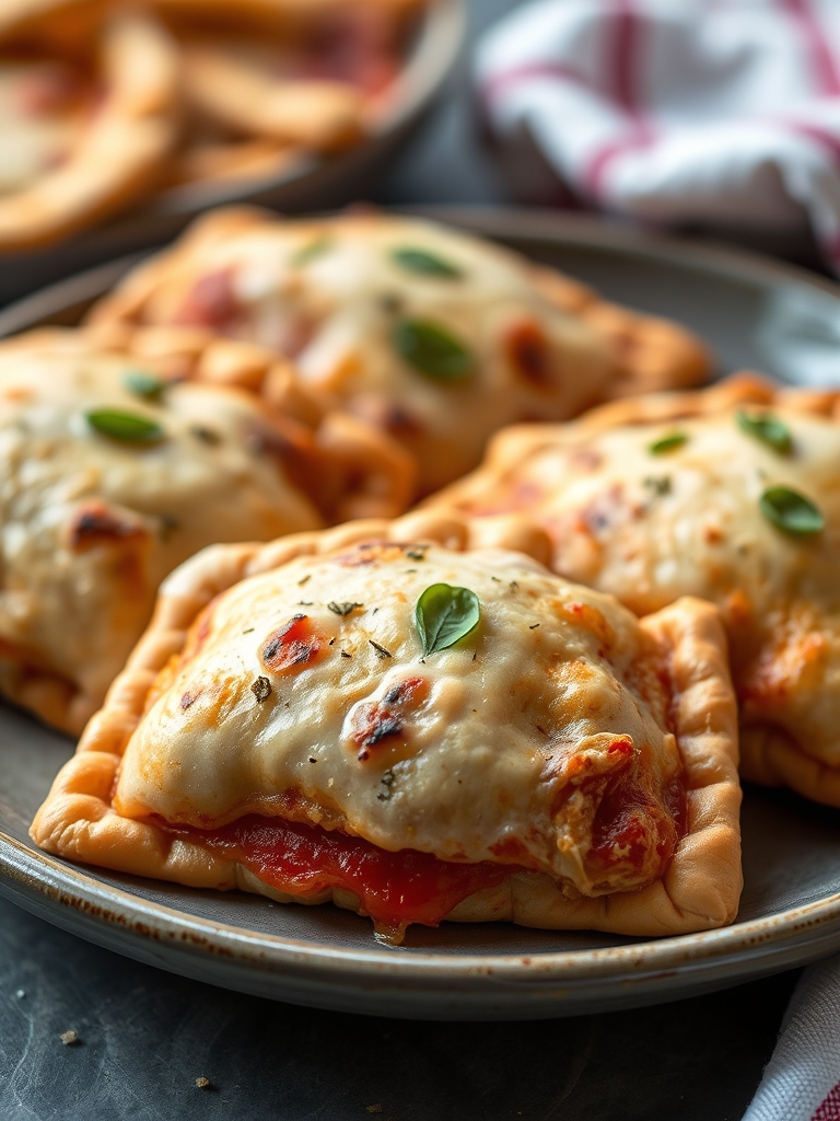 Homemade Pizza Pockets for Kids
