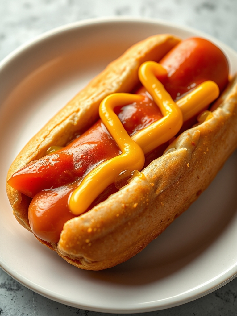 Hot Dog Flag Board