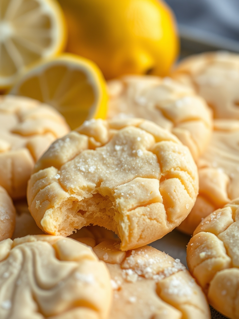 Lemon Sugar Cookies Ingredients