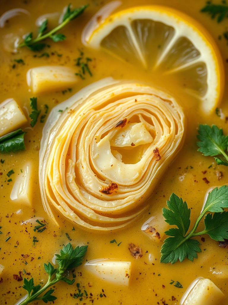 Lemony Tuscan Artichoke Soup Ingredients