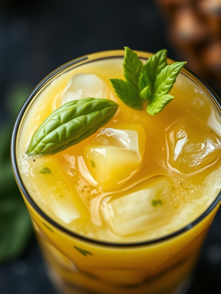 Pineapple and Basil Smash Cocktail Recipe: 5 Steps to Refreshing Bliss 3 Pineapple and Basil Smash Cocktail Recipe Ingredients