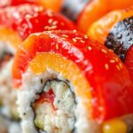 Rainbow Fruit Banana Sushiingredients