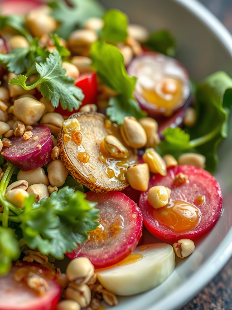 7 Fresh Tips for a Spring Root Vegetable Salad with Pistachio Vinaigrette 3 Ingredients for Spring Root Vegetable Salad with Pistachio Vinaigrette